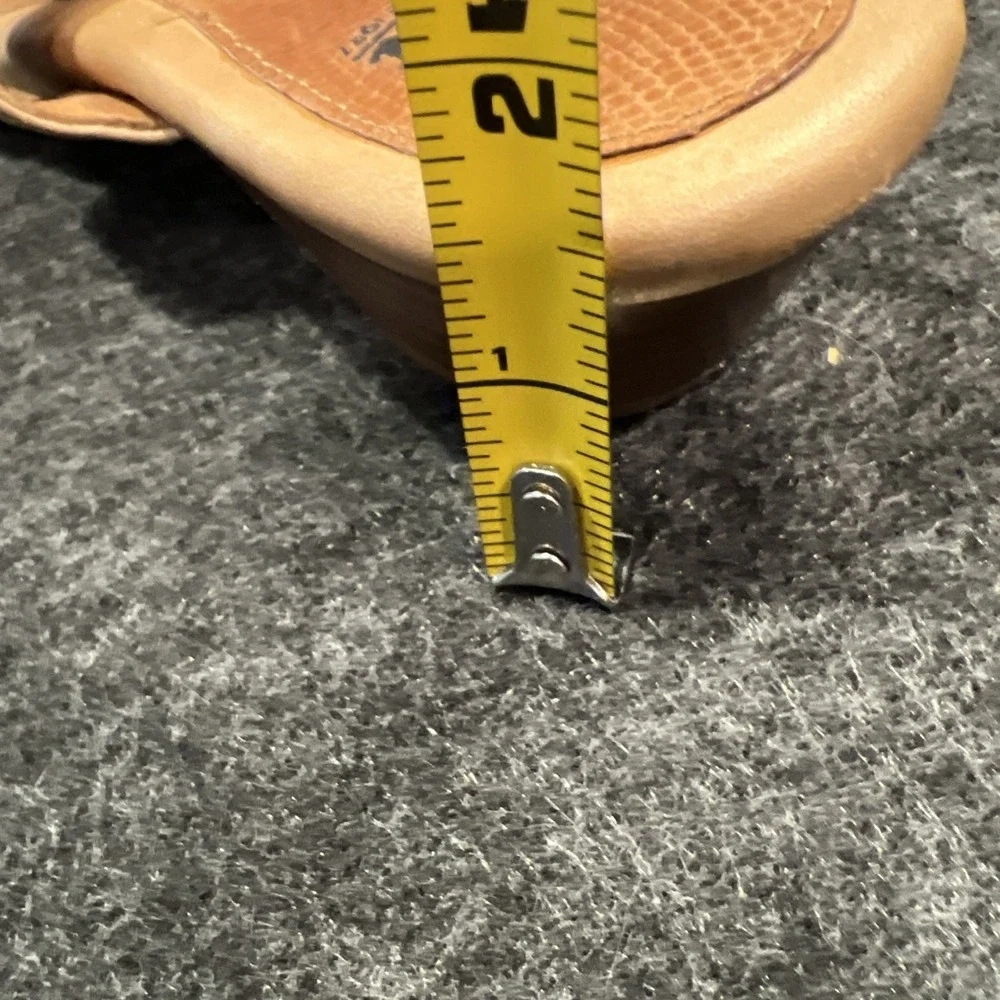 Sofft Studded Multicolor Leather Kitten Heel Slipon Sandal Size 8 Bohemian Comfy - Picture 9 of 9